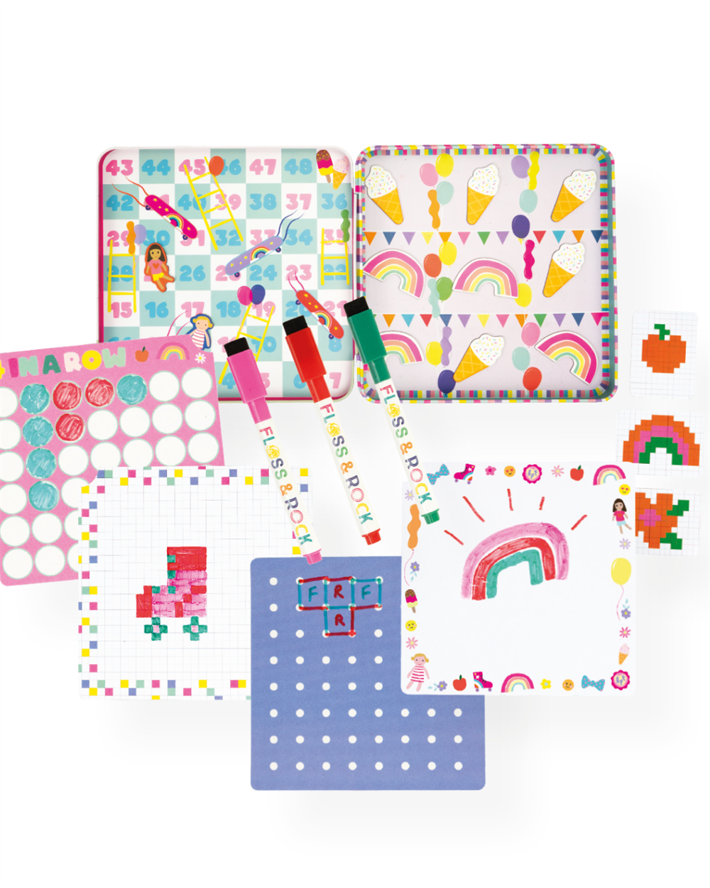 Floss & Rock Mıknatıslı Kutu Oyunları // Best Friends