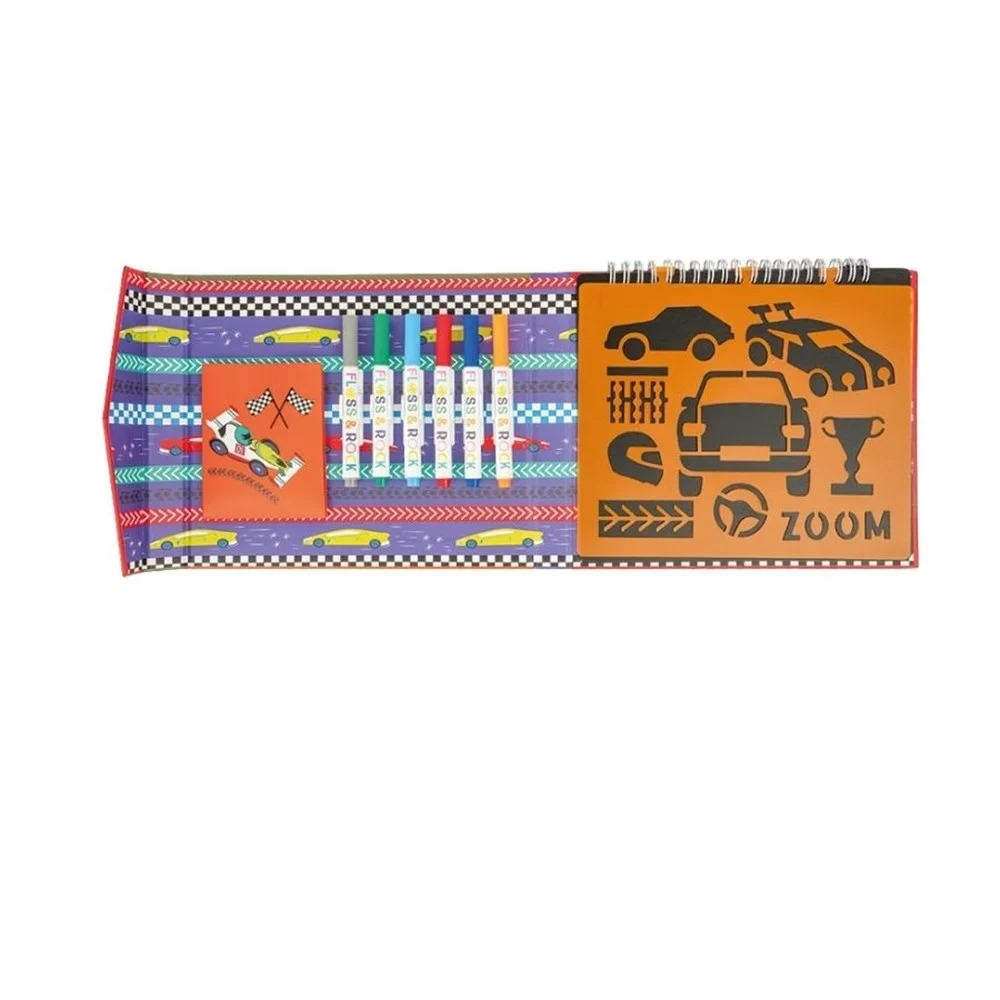 Floss & Rock Chalk Board Eskiz Kitabı // Cars