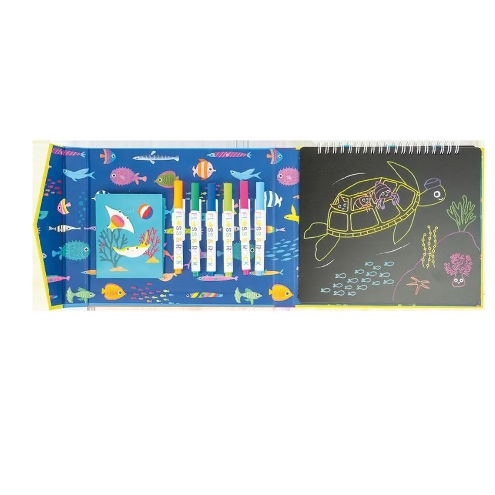 Floss & Rock Chalk Board Eskiz Kitabı // Ocean