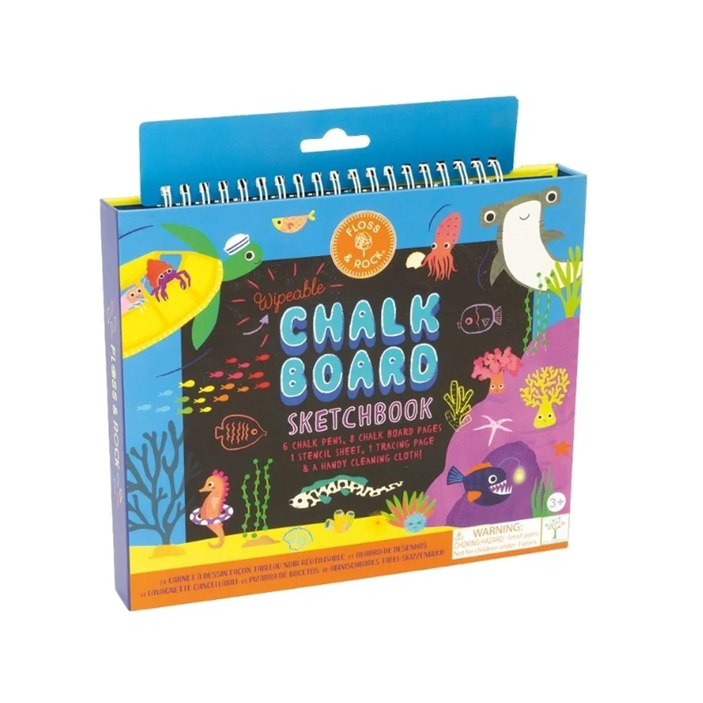 Floss & Rock Chalk Board Eskiz Kitabı // Ocean