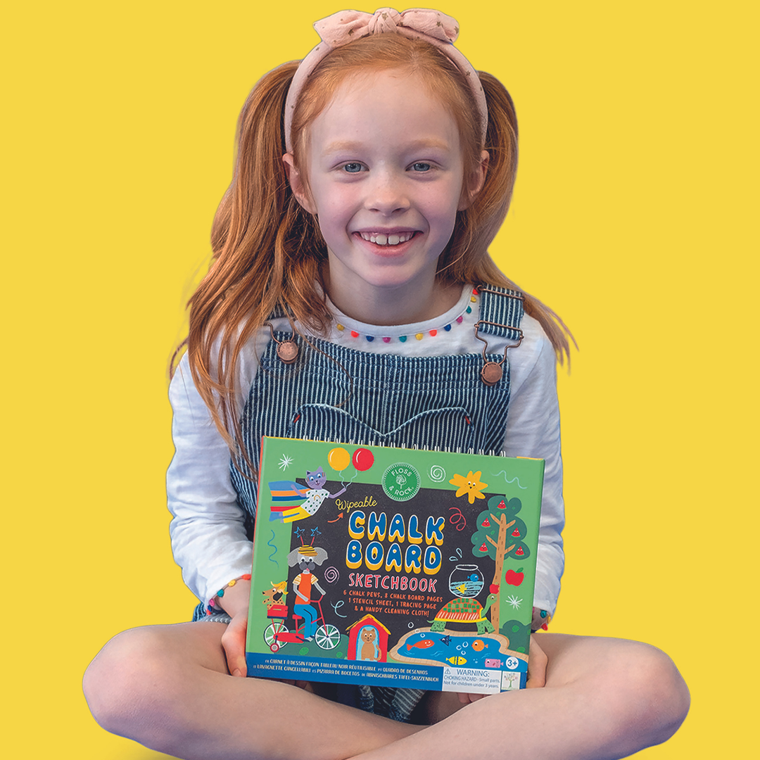 Floss & Rock Chalk Board Eskiz Kitabı // Rainbow Fairy