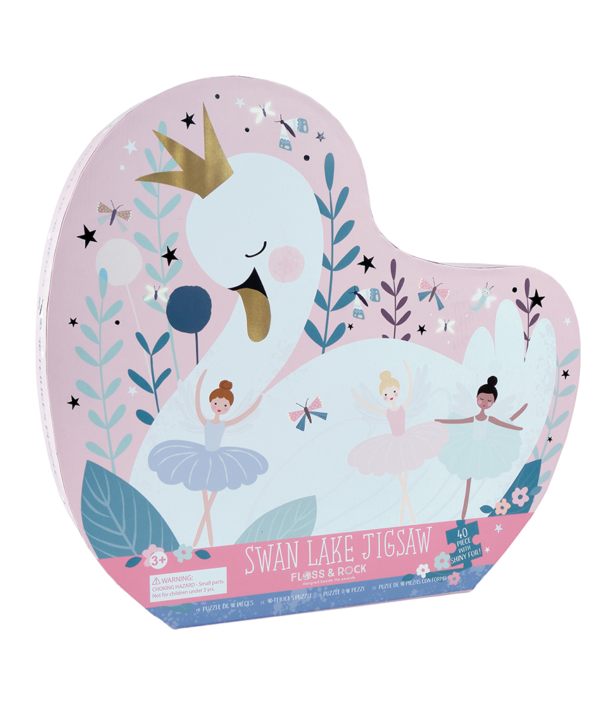 Floss & Rock Shaped Puzzle // Enchanted (40 Parça)