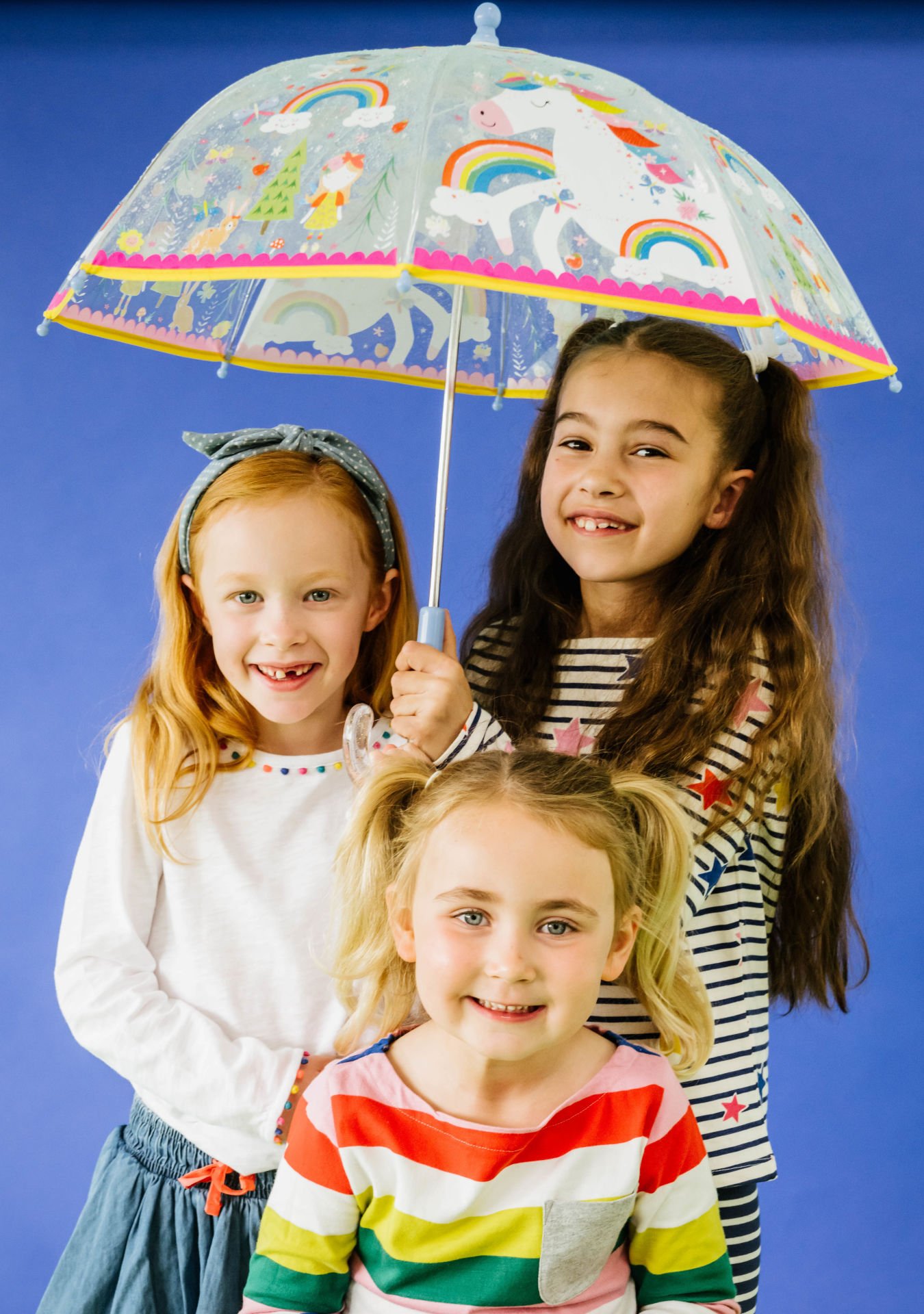 Floss & Rock Renk Değiştiren Şeffaf Şemsiye // Rainbow Fairy