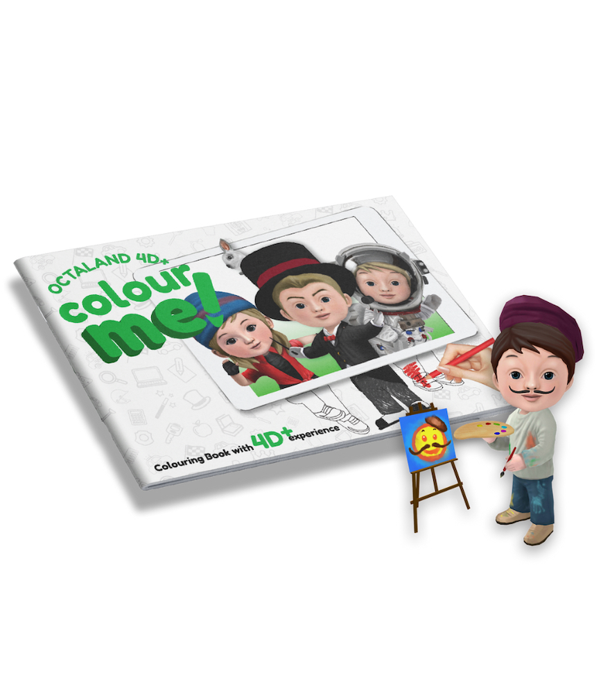 Fun4Edu ColorMe 4D+ Boyama Kitabı