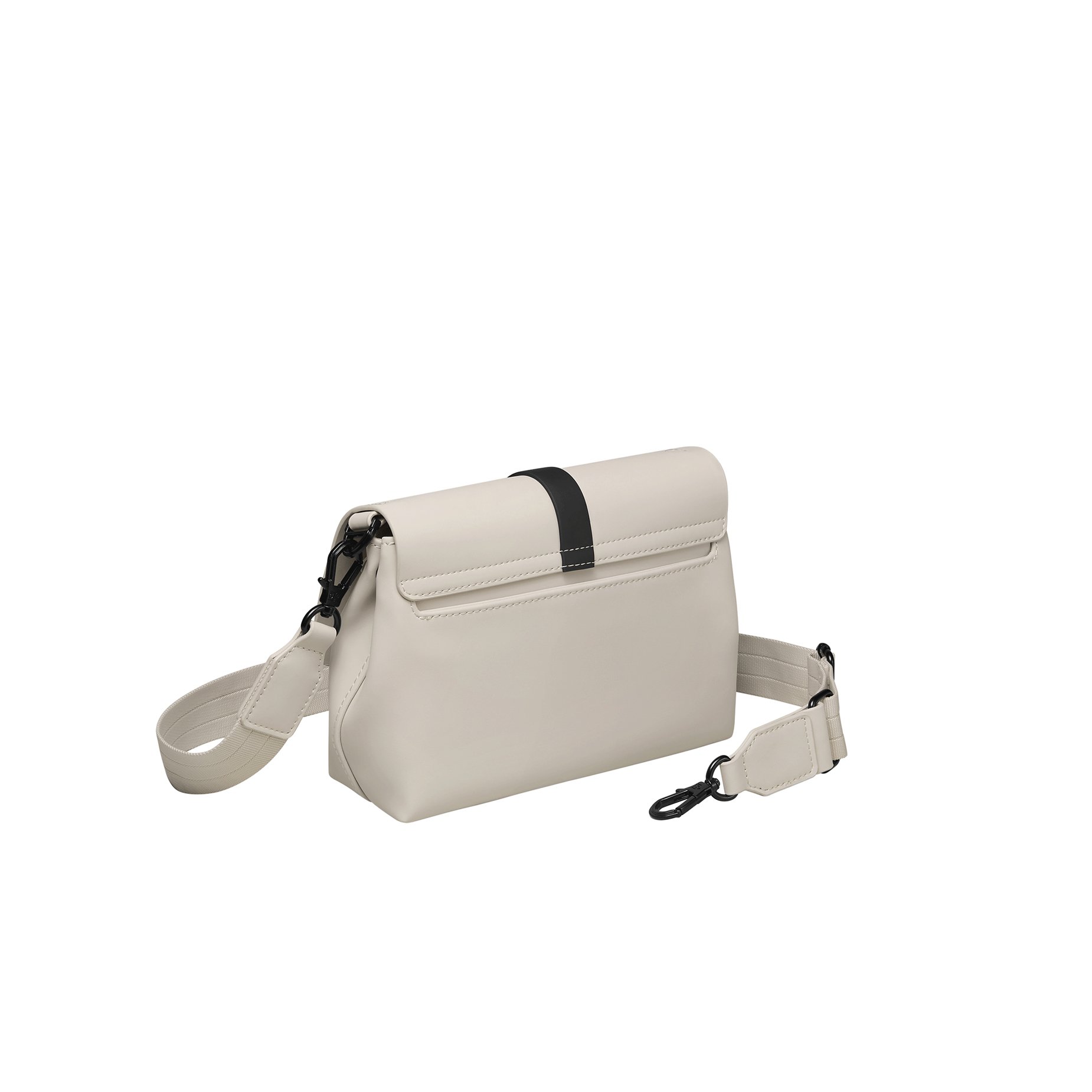 Gaston Luga Spl&auml;sh Crossbody Bag // Cloud Cream