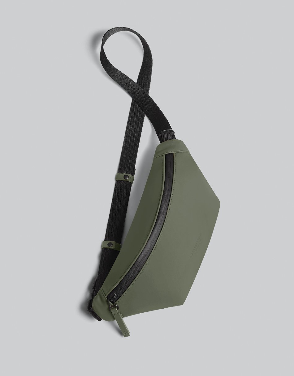 Gaston Luga D&auml;sh Bumbag Bel &Ccedil;antası - Olive