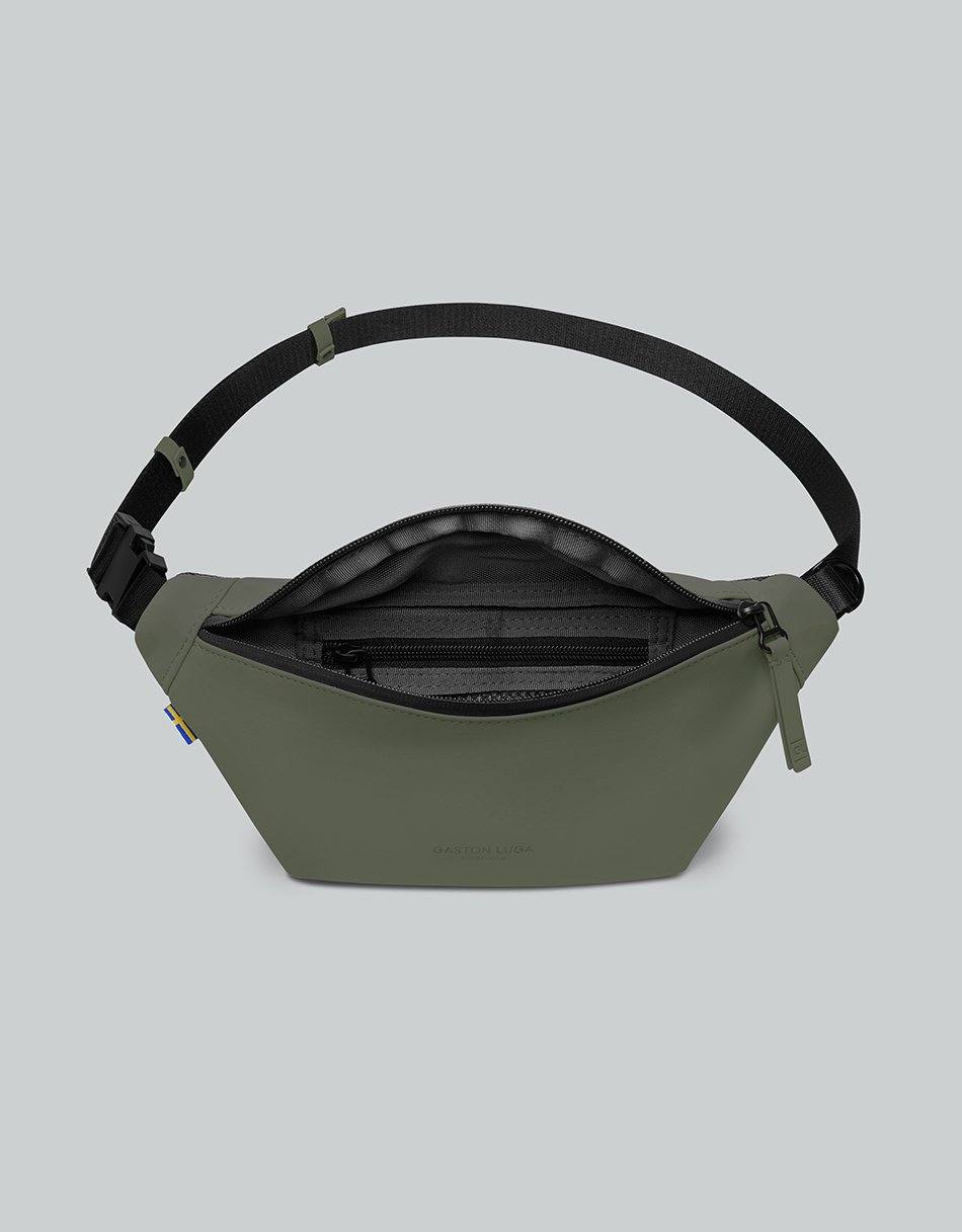 Gaston Luga D&auml;sh Bumbag Bel &Ccedil;antası - Olive