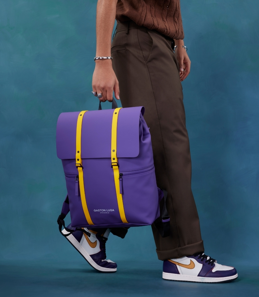 Gaston Luga Splash 2.0 Laptop Bölmeli Sırt Çantası (16 inch) // Mor