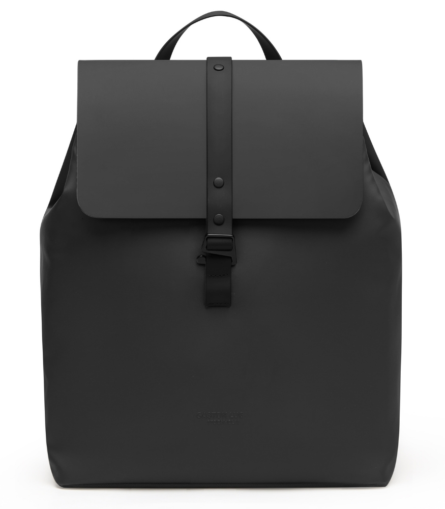 Gaston Luga Dash Bucket Laptop B&ouml;lmeli Sırt &Ccedil;antası  (11 inch / 13 inch) // Siyah