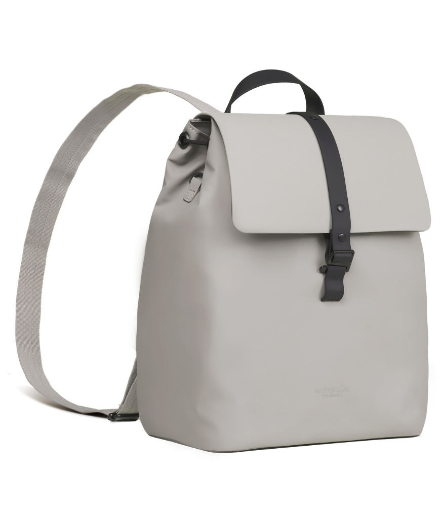 Gaston Luga Dash Bucket Laptop B&ouml;lmeli Sırt &Ccedil;antası  (11 inch / 13 inch) // Gri