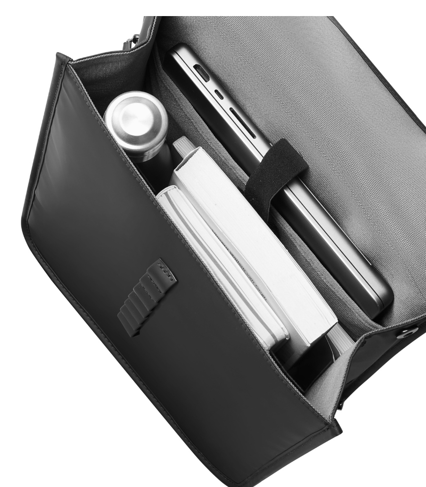 Gaston Luga Dash Laptop Bölmeli Sırt Çantası (13 inch) // Siyah