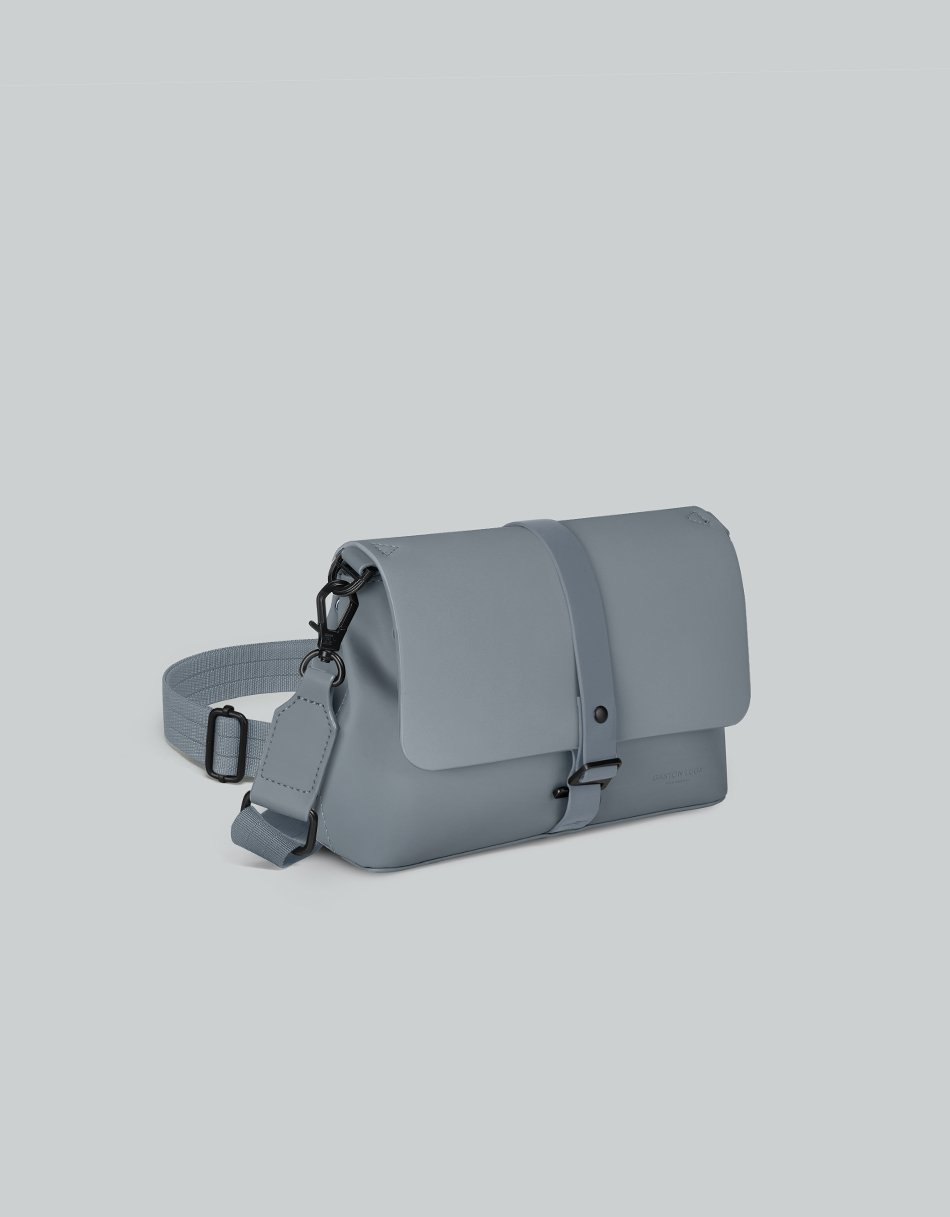 Gaston Luga Splash Crossbody &Ccedil;anta - Granit Gri