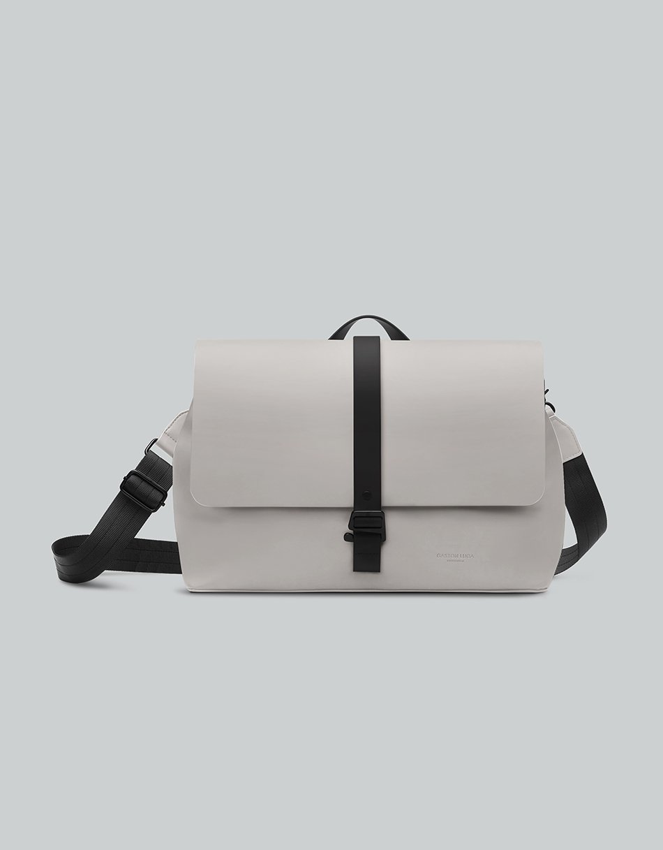 Gaston Luga Splash Crossbody Large 14" &Ccedil;anta - Gri