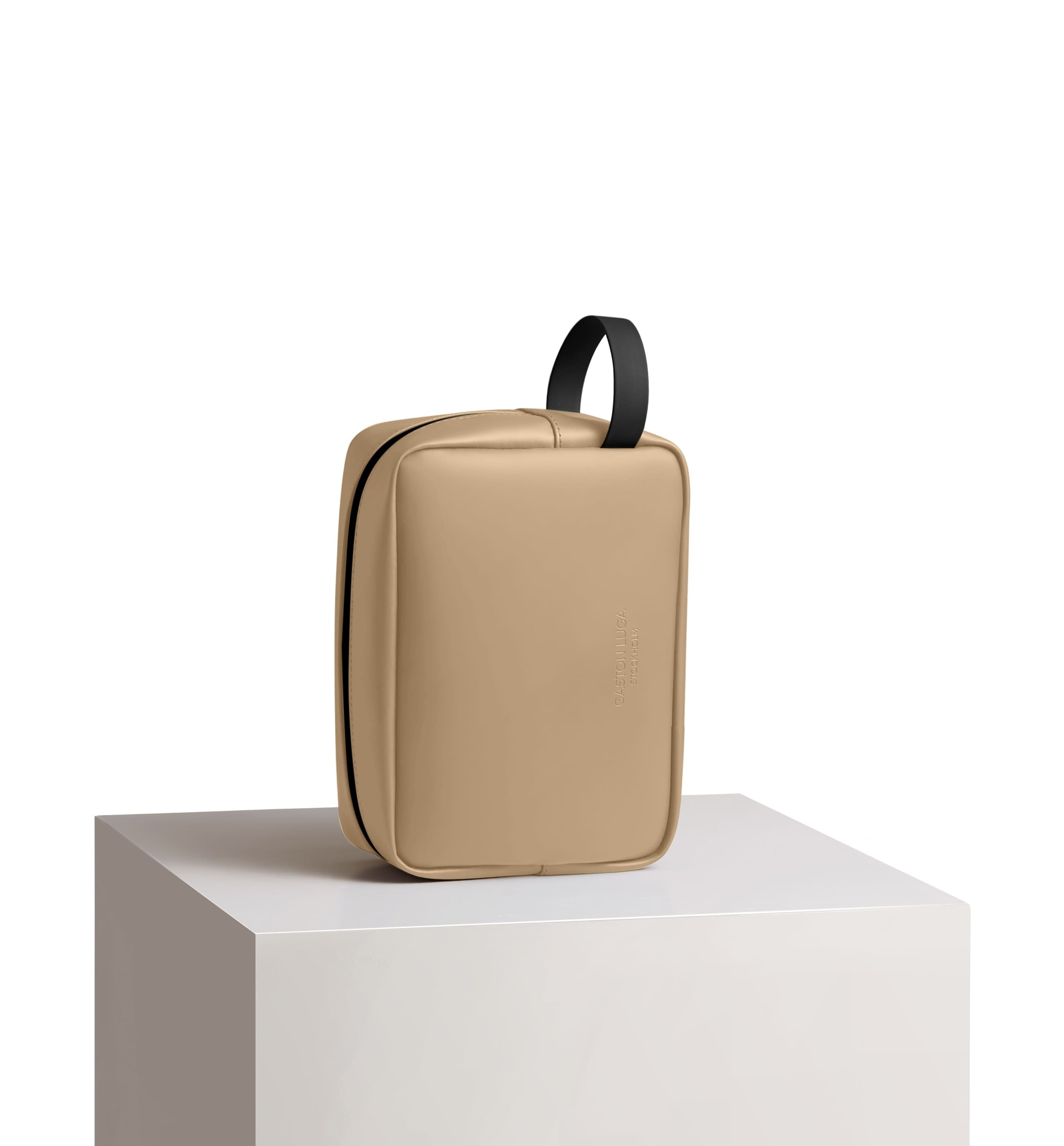 Gaston Luga Spl&auml;sh Toiletry Bag // Latte