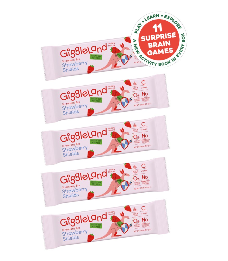 Giggleland Meyve Bar Set (5 Adet) (20 gr) // Çilek