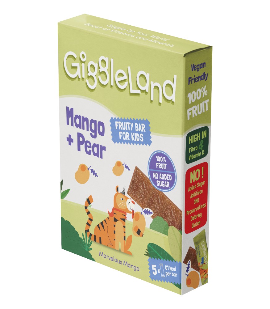 Giggleland Meyve Bar Set (5 Adet) (20 gr) // Mango & Armut