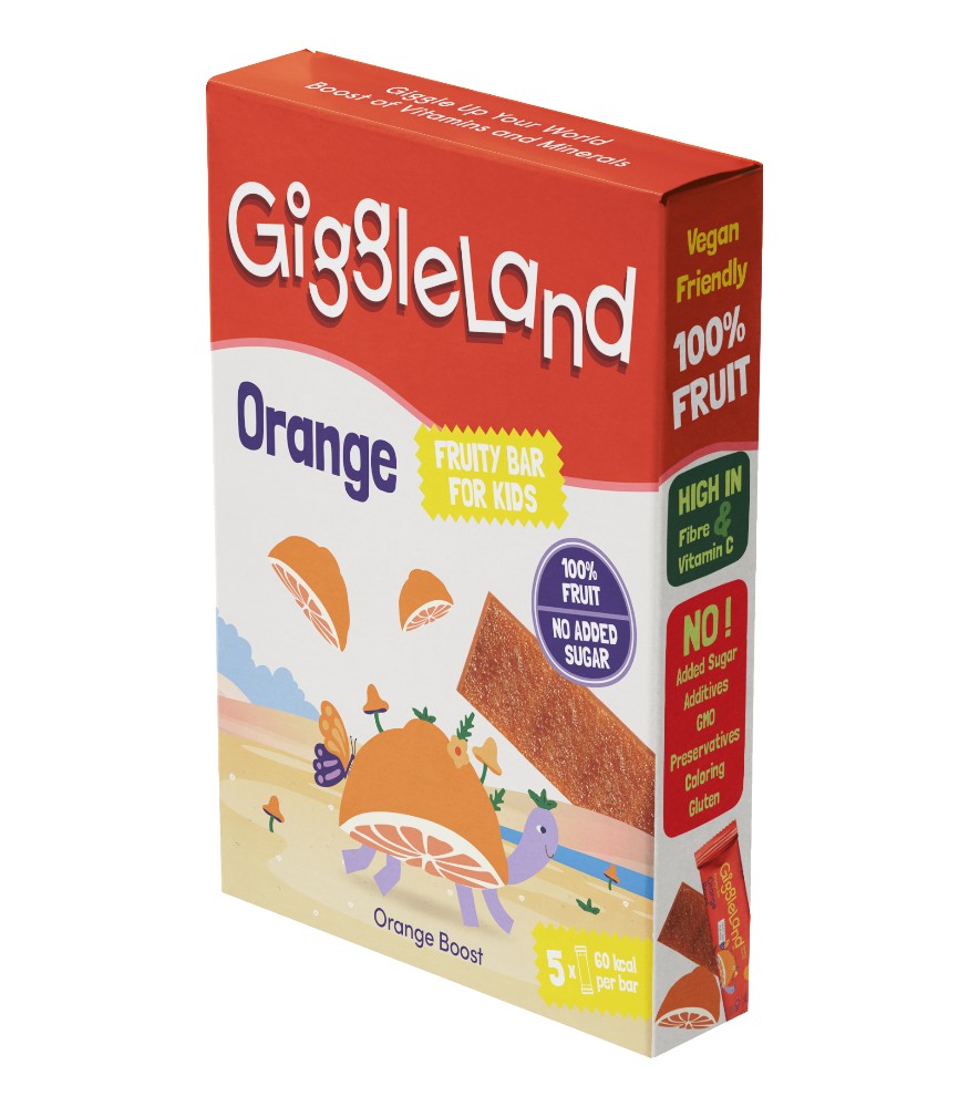 Giggleland Meyve Bar Set (5 Adet) (20 gr) // Portakal