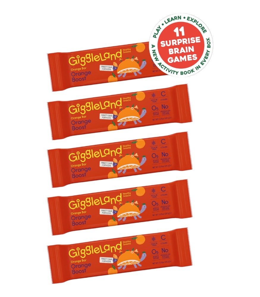 Giggleland Meyve Bar Set (5 Adet) (20 gr) // Portakal