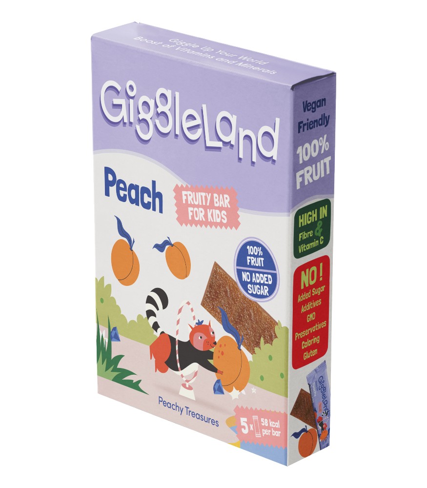 Giggleland Meyve Bar Set (5 Adet) (20 gr) // Şeftali