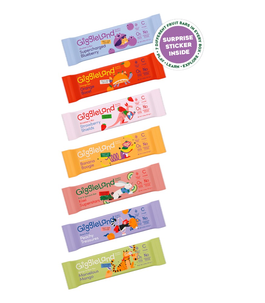Giggleland Meyve Bar Tanışma Paketi (7 Adet - 20 gr)