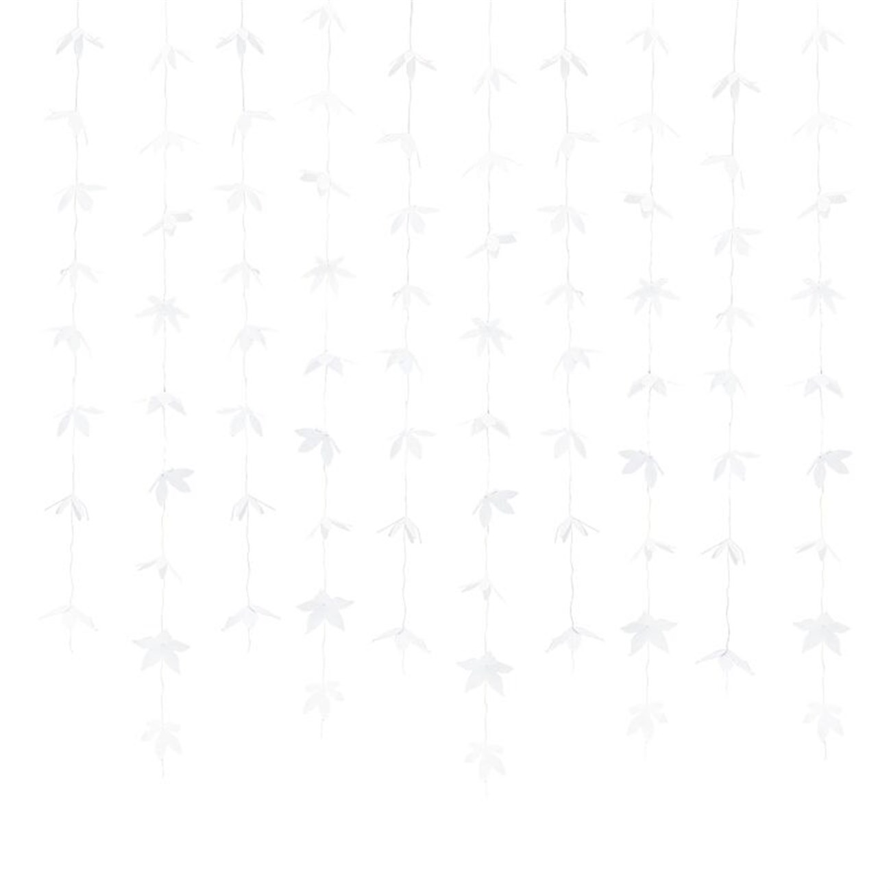 Ginger Ray Beyaz Origami Çiçekli Arka Fon