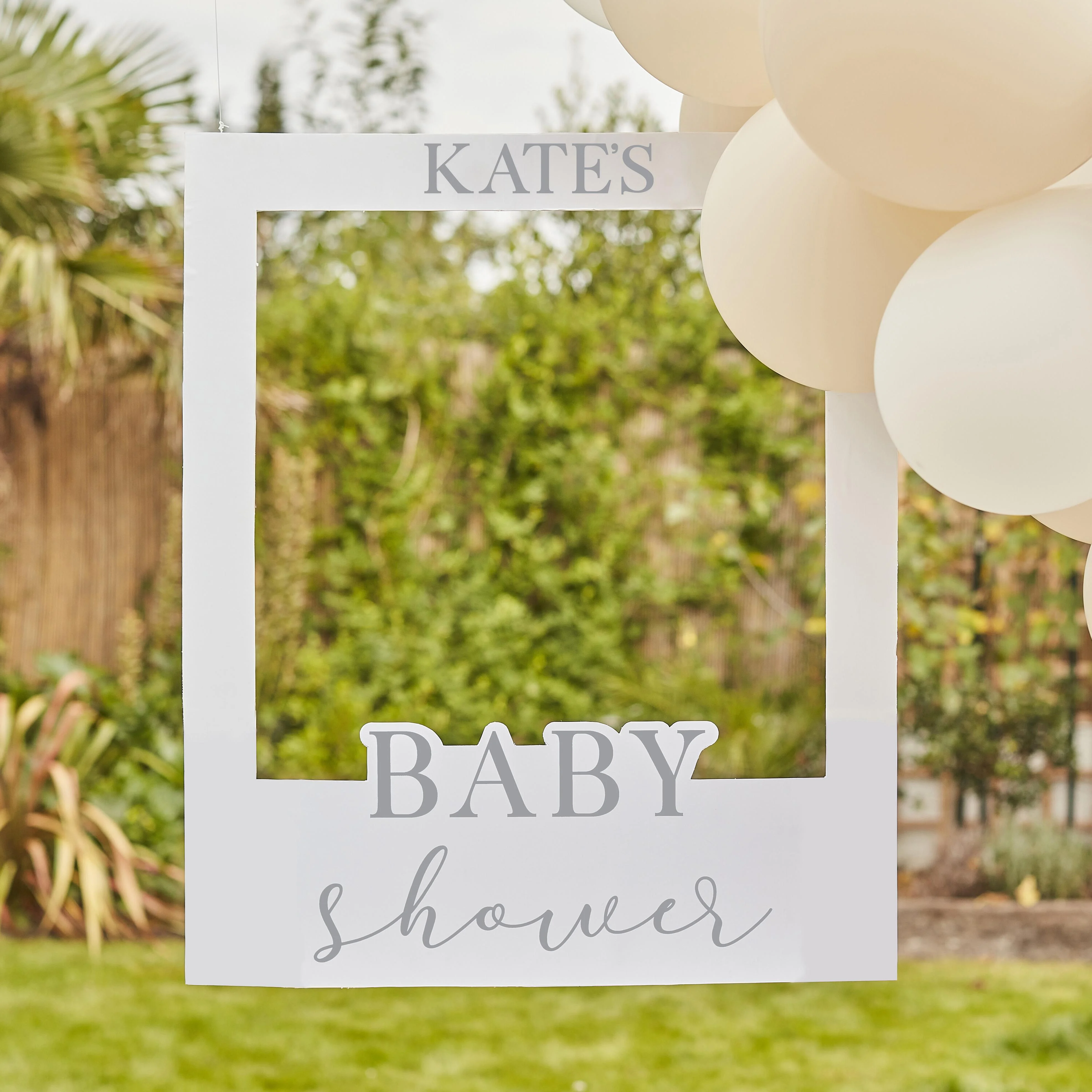 Ginger Ray Baby Shower Hatıra Fotoğrafı &Ccedil;er&ccedil;evesi