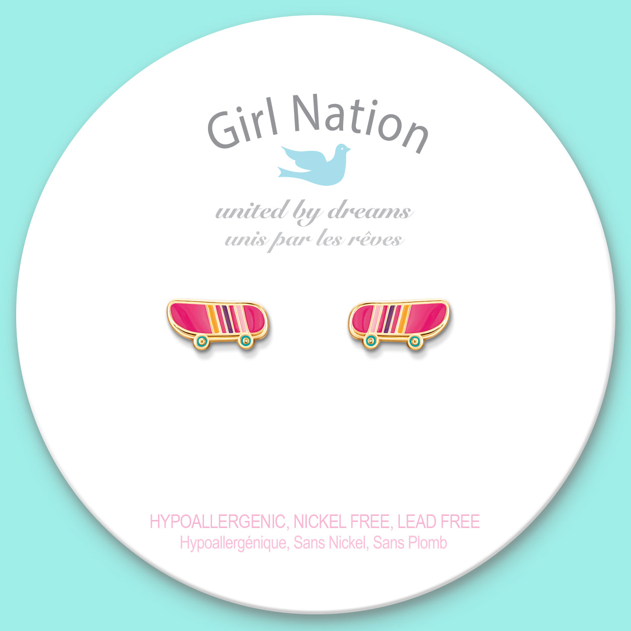 Girl Nation Cutie K&uuml;pe // Sassy Skateboard