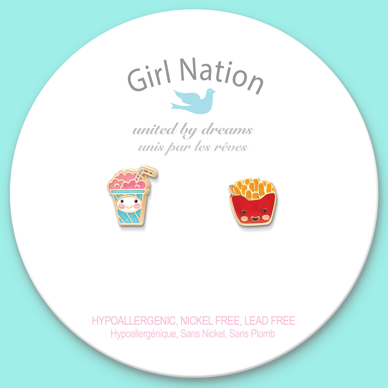 Girl Nation The Perfect Pair Cutie Küpe // Sweet & Salty