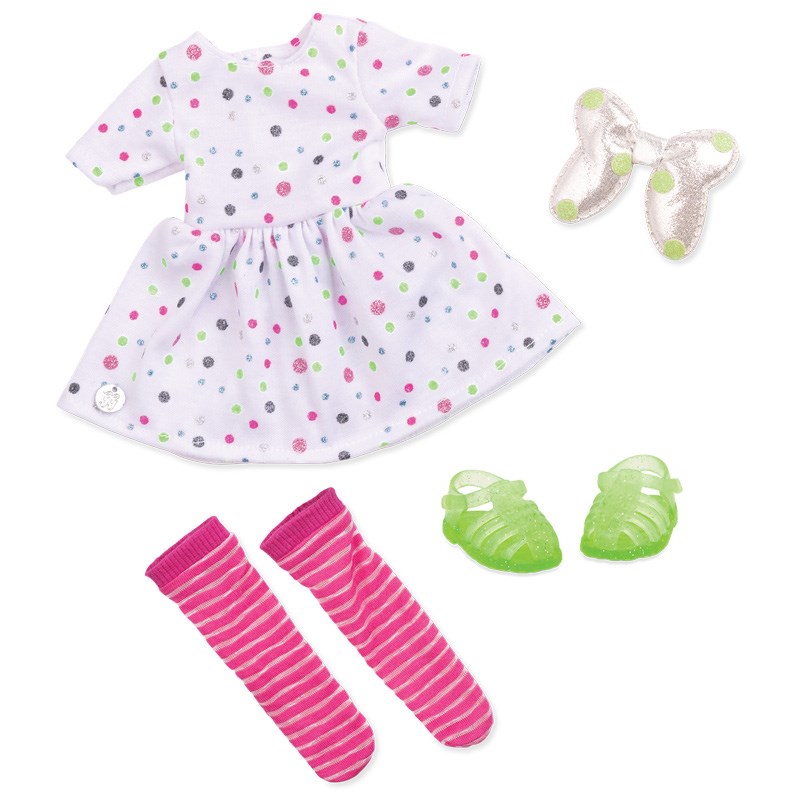 Glitter Girls Oyuncak Bebek Kıyafet Seti // Dress & Socks