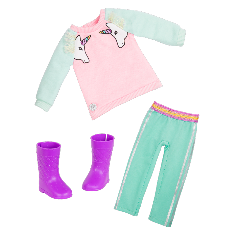Glitter Girls Oyuncak Bebek Kıyafet Seti // Unicorn Dreaming