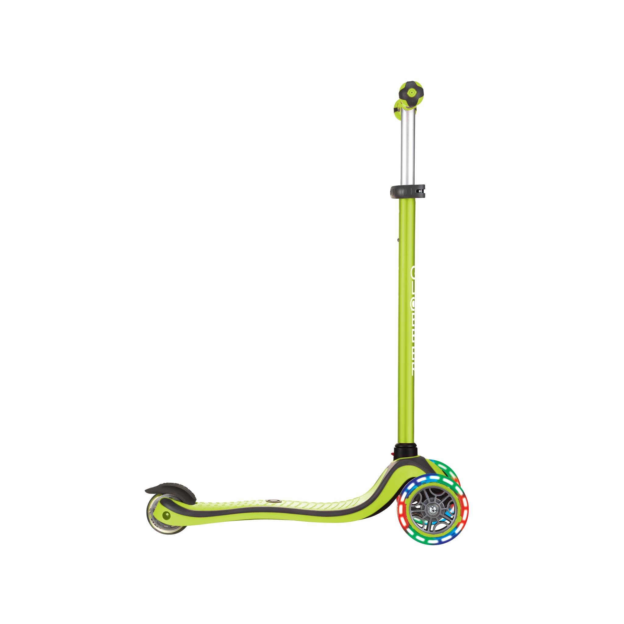 Globber Primo Plus Işıklı Scooter // Yeşil
