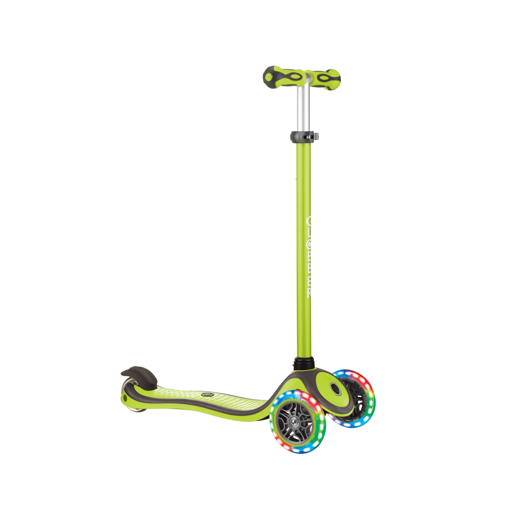 Globber Primo Plus Işıklı Scooter // Yeşil