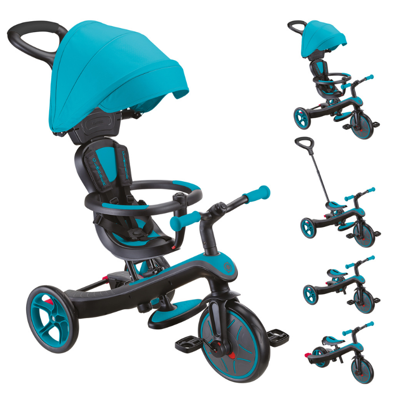 Globber Explorer 4in1 Bisiklet // Mavi
