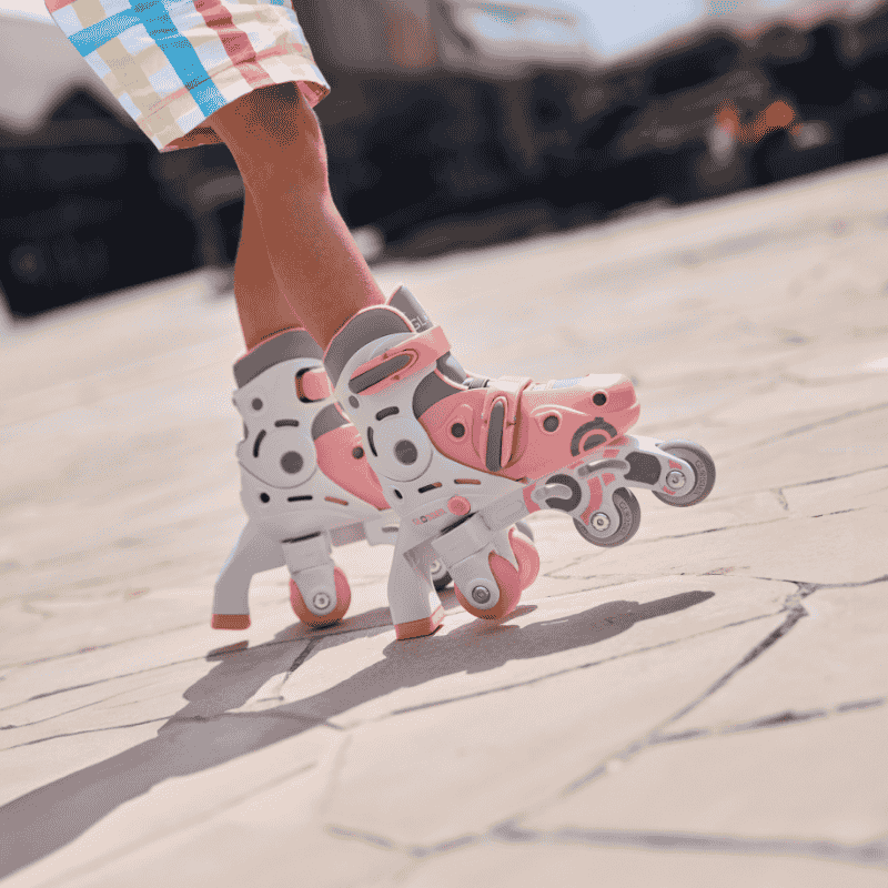 Globber 2in1 Paten XS/S - Pastel Pembe