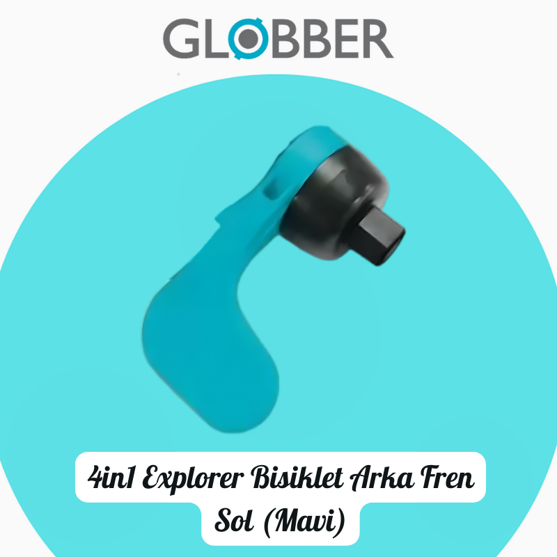 Globber 4in1 Explorer Bisiklet Yedek Parça // Sol Arka Tekerlek Freni (Mavi)