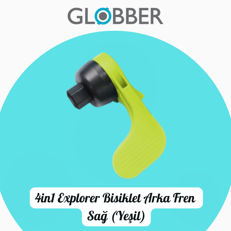 Globber 4in1 Explorer Bisiklet Yedek Parça // Sağ Arka Tekerlek Freni (Yeşil)