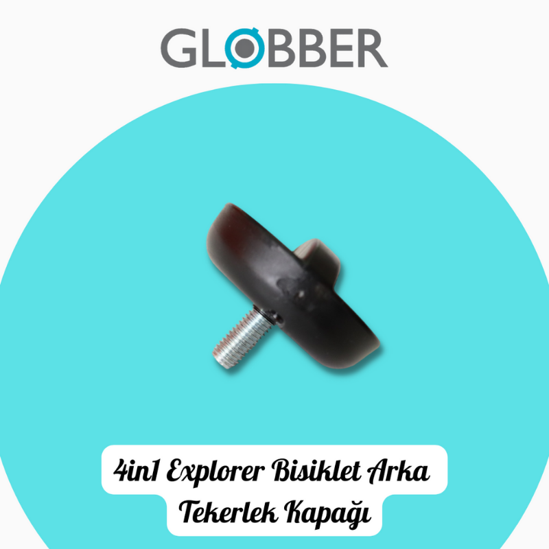 Globber 4in1 Explorer Bisiklet Yedek Parça // Arka Tekerlek Bağlantı Vidası