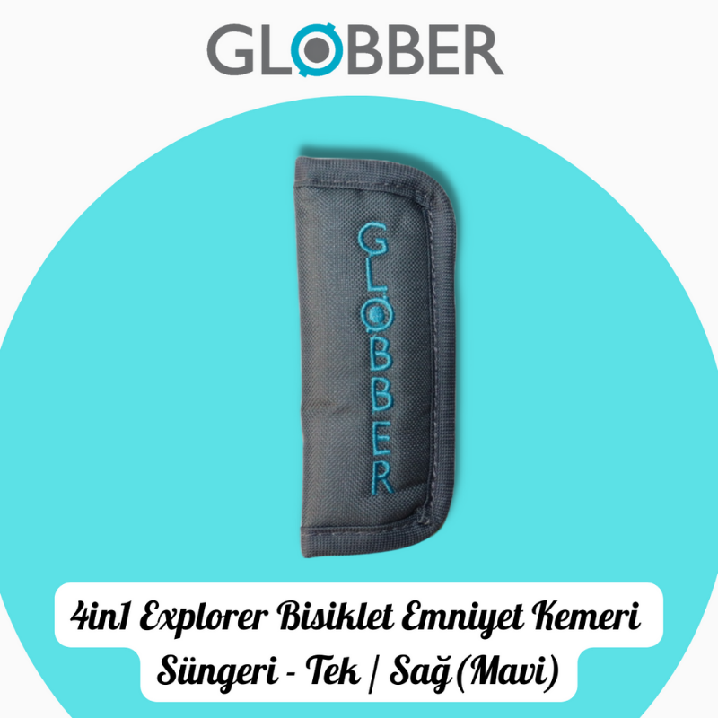Globber 4in1 Explorer Bisiklet Yedek Par&ccedil;a // Tek Emniyet Kemeri S&uuml;ngeri (Mavi)