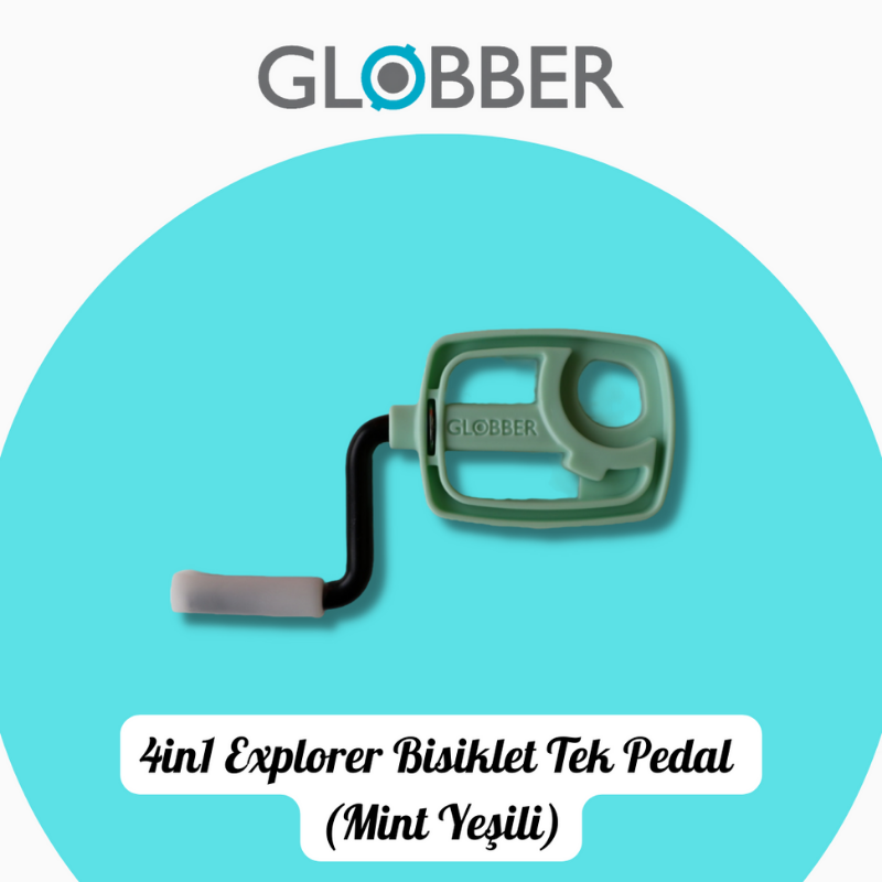 Globber 4in1 Explorer Bisiklet Yedek Parça // Tek Pedal (Mint Yeşili)