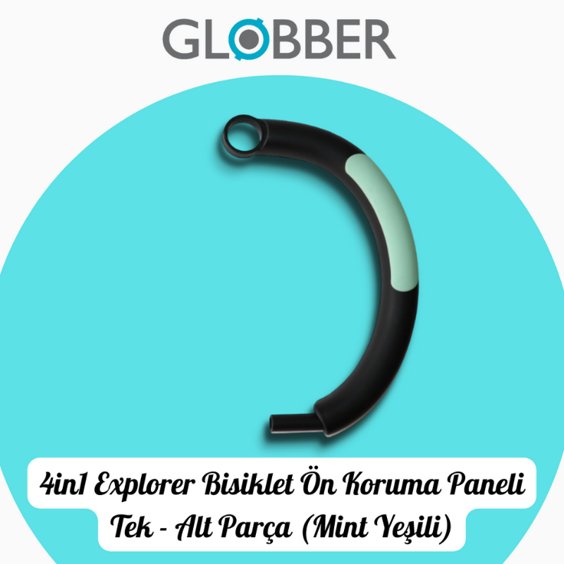 Globber 4in1 Explorer Bisiklet Yedek Parça // Tek Yan Bar (Mint Yeşili)