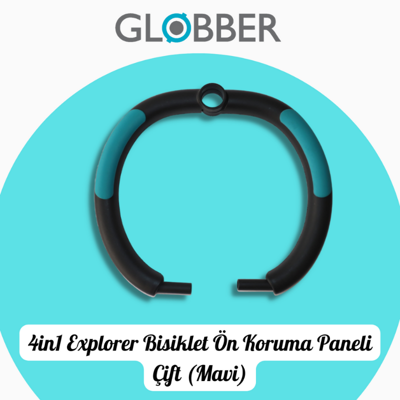 Globber 4in1 Explorer Bisiklet Yedek Parça // Çift Yan Bar (Mavi)
