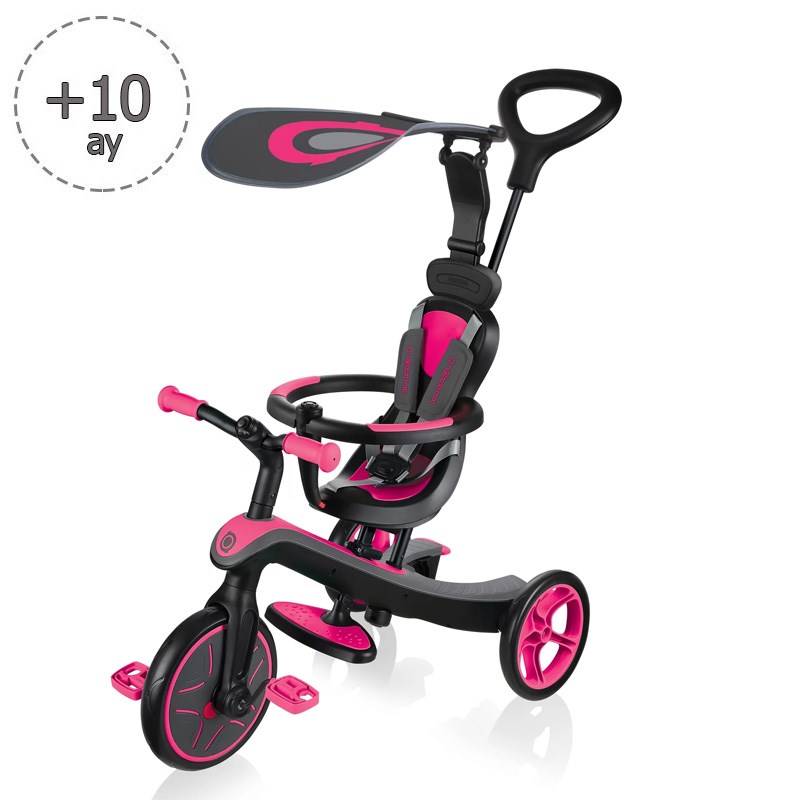 Globber Explorer 4in1 Bisiklet // Pembe