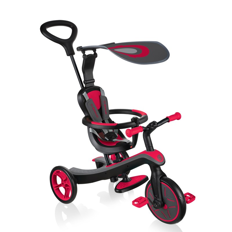 Globber Explorer 4in1 Bisiklet // Kırmızı