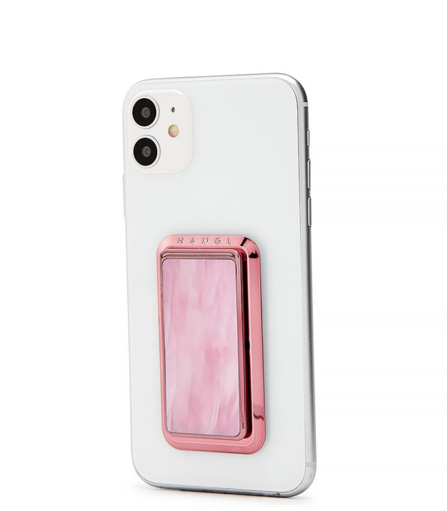 HANDLstick Stand Özellikli Telefon Tutucu // Pink Marble