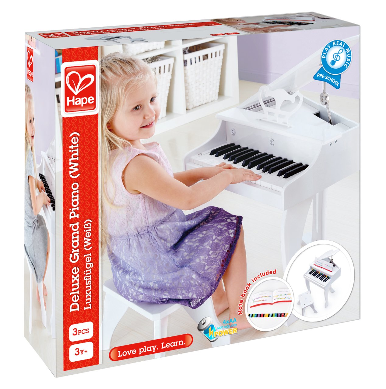 Hape Kuyruklu Dijital Beyaz Piyano
