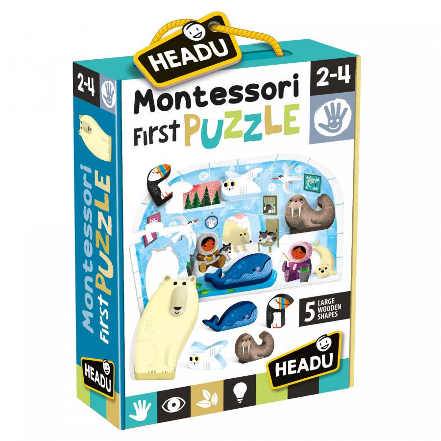 Headu Montessori İlk Puzzle // Pole