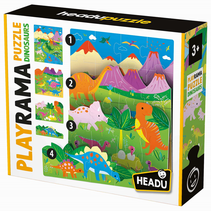 Headu Playrama Puzzle // Dinosaurs