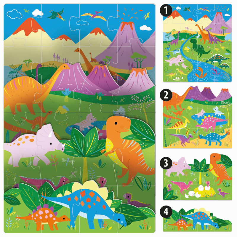 Headu Playrama Puzzle // Dinosaurs