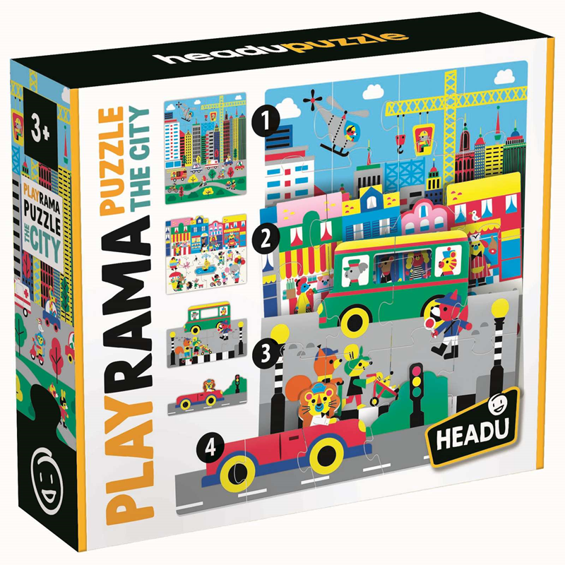 Headu Playrama Puzzle // The City