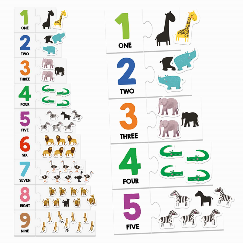 Headu TACTILE NUMBERS MONTESSORI (3-6 YAŞ)
